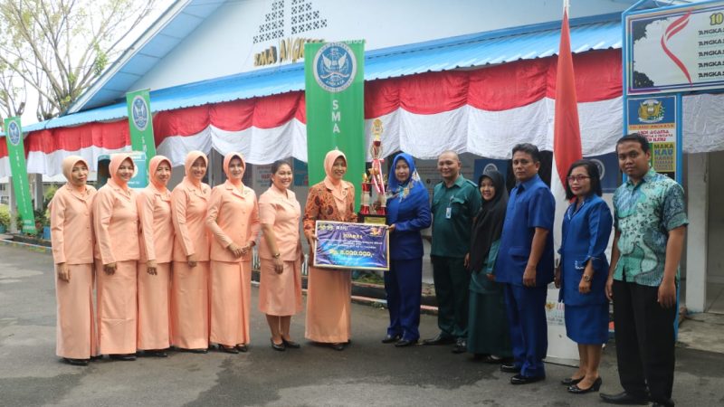 Sekolah Angkasa Lanud  Soewondo Juara I Lomba  Inovasi Guru Tingkat SMA dan  Juara III Lomba Kelas Dinamis Tingkat SD