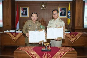 Pemkab Badung dan Batubara Teken MoU