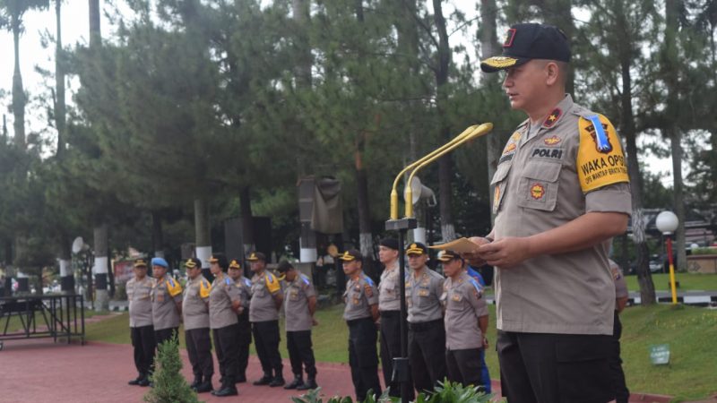Wakapolda Sumut, Brigjen Pol Mardiaz Khusin Dwihannanto pimpin apel gelar pasukan operasi patuh Toba tahun 2019