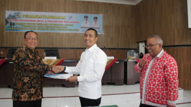 Pemko Siantar dan BPS Kerja Sama dalam Survei Penilaian Integritas