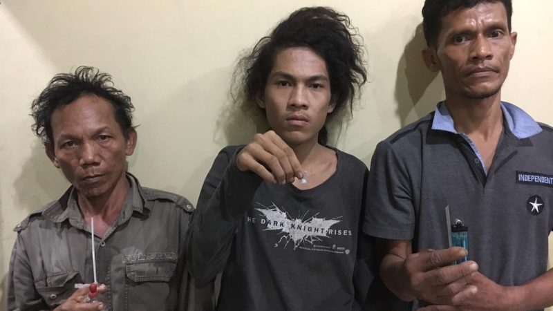 Patroli ke Wilayah Hukum Tim Pegasus Polsek Medan Area  Tangkap 3 Pelaku Narkoba