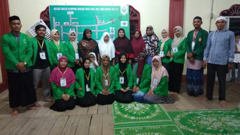Semarak Solidaritas, KKN Unimal Kel.51 Disambut Hangat Gampong Rayeuk Paya Iteuk