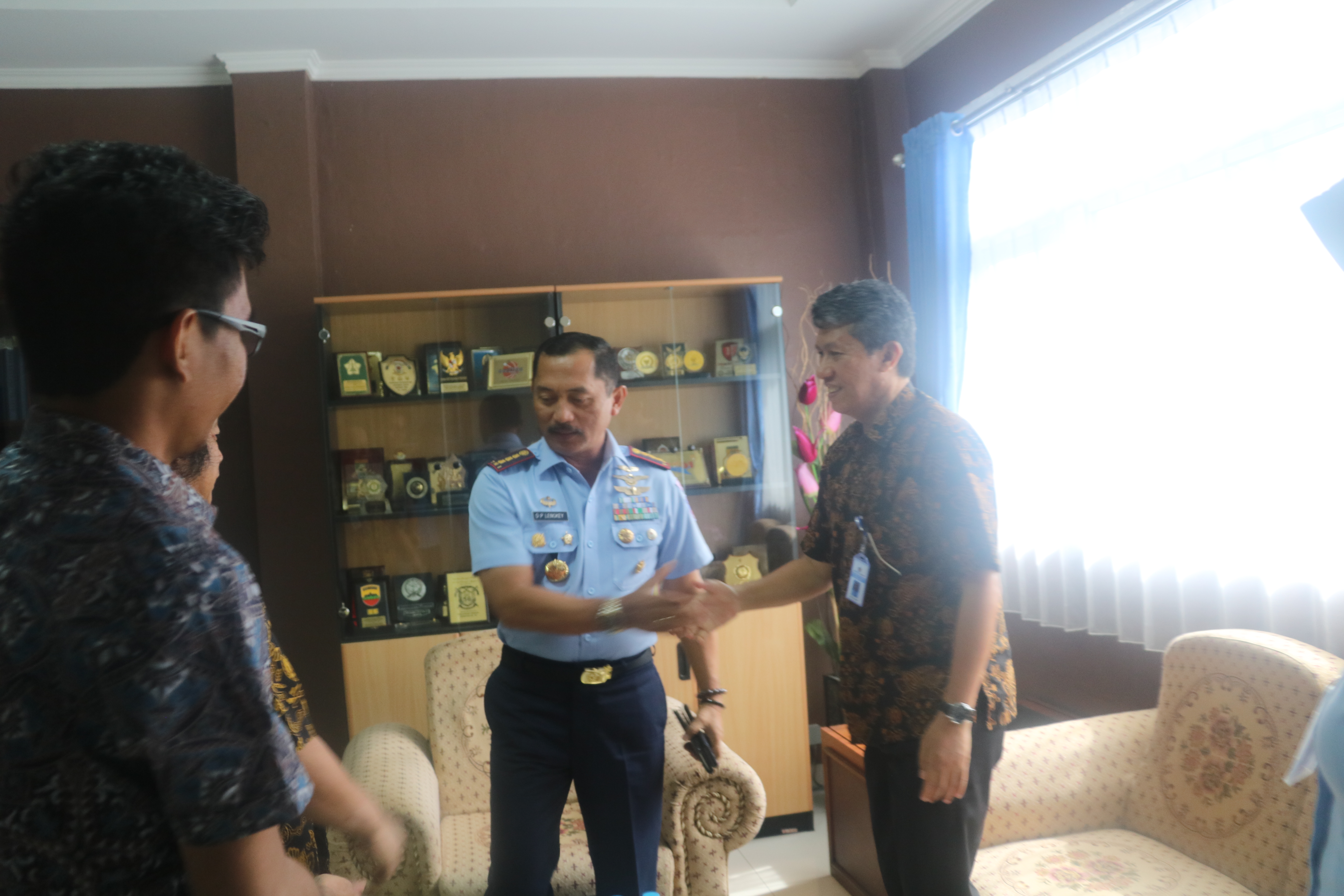Danlanud Soewondo Terima Audensi KPPN Medan 2