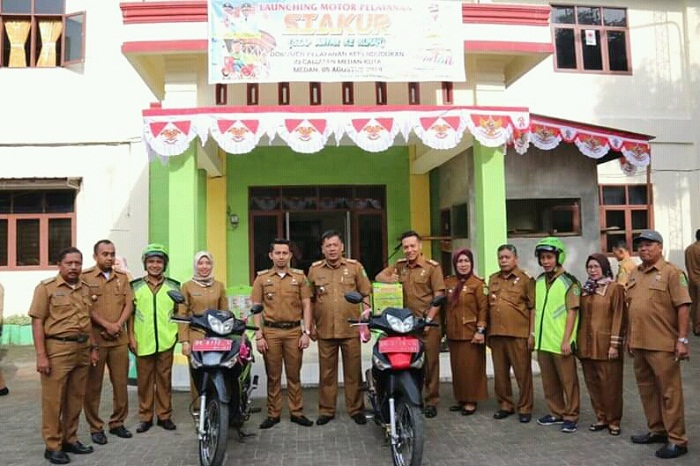 Kecamatan Medan Kota Launching Pelayanan SIAKUR (Siap Antar ke Rumah)