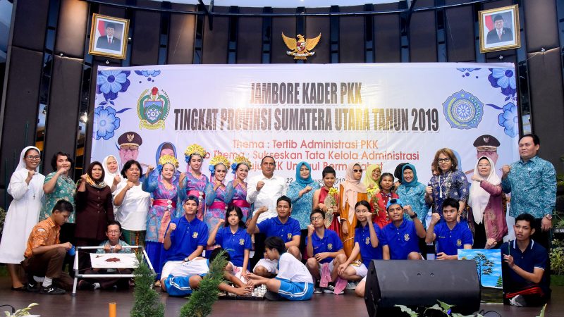 Apresiasi TP PKK Sumut, Gubernur Ajak Kembalikan Kejayaan Sumut﻿