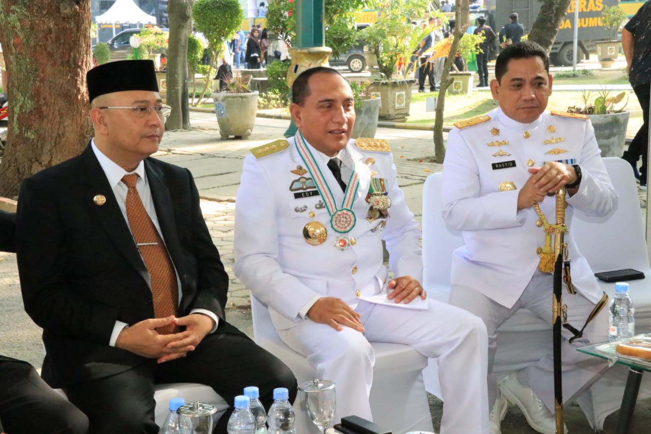 Wali Kota Hadiri Upacara HUT Ke-73 Bhayangkara