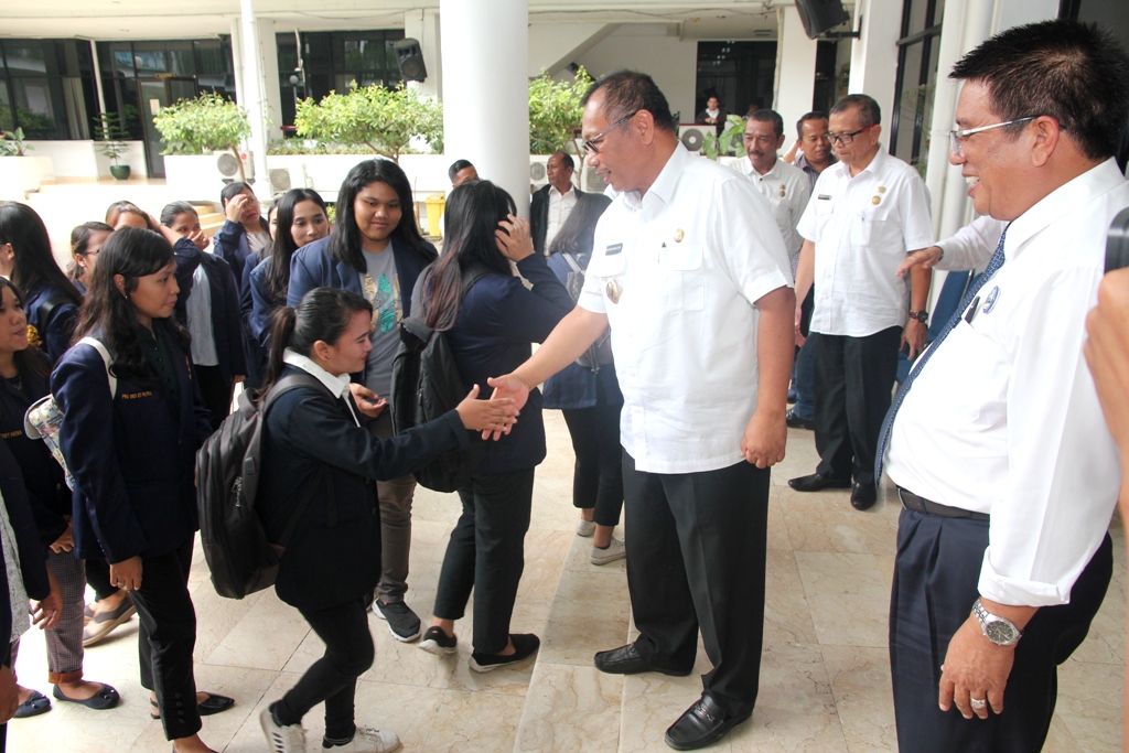 Pemko Medan Apresiasi 33 Mahasiswa Nomensen IkutProgram International Program of Credit Earning Ke Taiwan
