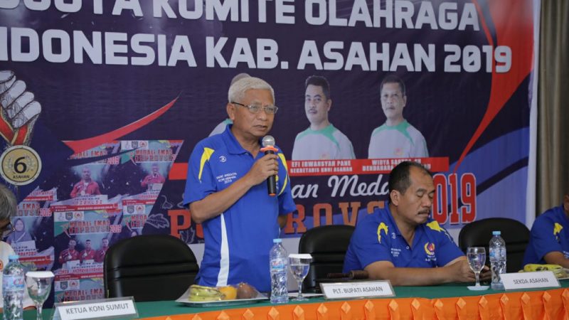 KONI Asahan Gelar Rapat Anggota Tahunan