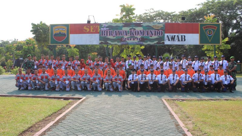 Danbrigif 7/RR, Letkol Inf Agustatius Sitepu Buka Birawa Komando TA 2019  di Mako Brigif Galang