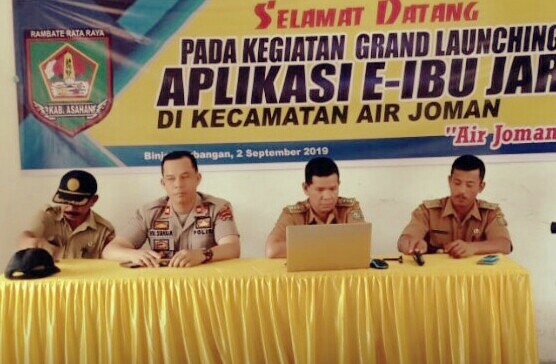 Kecamatan Air Joman Terapkan Pelayanan Berbasis Elektronik