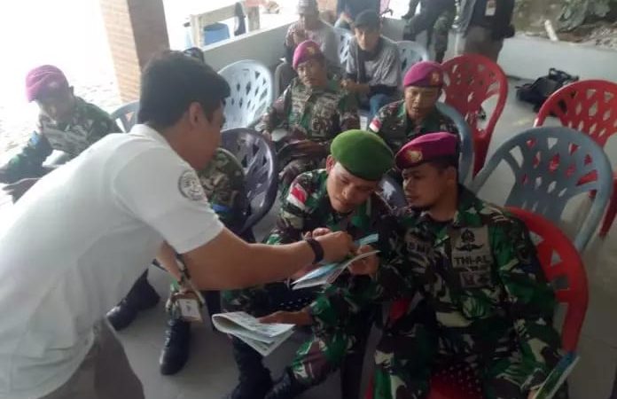 TNI Sambut Kunjungan Tim Ekspedisi BI di Pulau Berhala