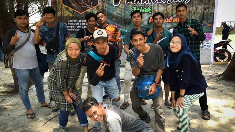 Bersama KPA BB, Jejak Petualang Sumut Laksanakan Aniversary Di Pantai Jono