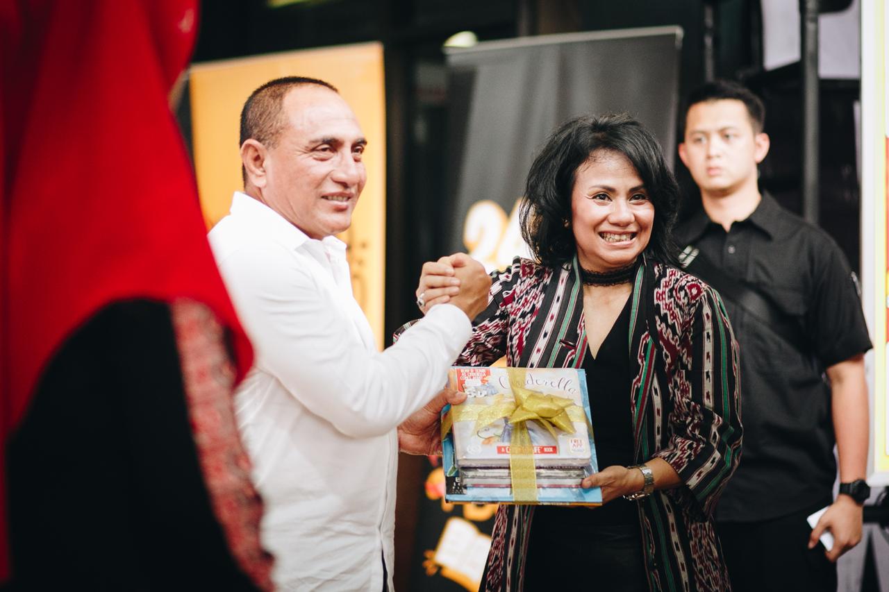 Gubernur Sumatera Utara Resmi Membuka Bazar Buku ke 2 Terbesar di di Dunia, EDDY RAHMAYADI: BUKU ADALAH JENDELA DUNIA, SUMBER ILMU PENGETAHUAN