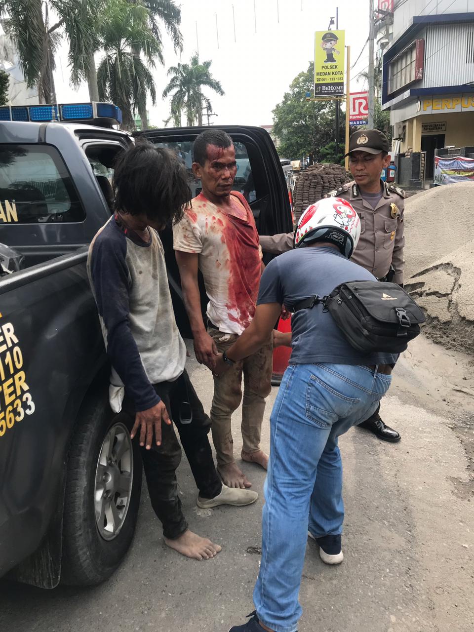 Jambret Kalung Mahasiswi, 2 Pelaku Mandi Darah