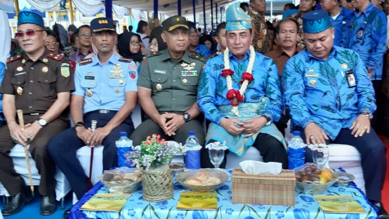 Danlanud Soewondo Dampingi Gubernur Sumut Hadiri Harganas dan JTTG