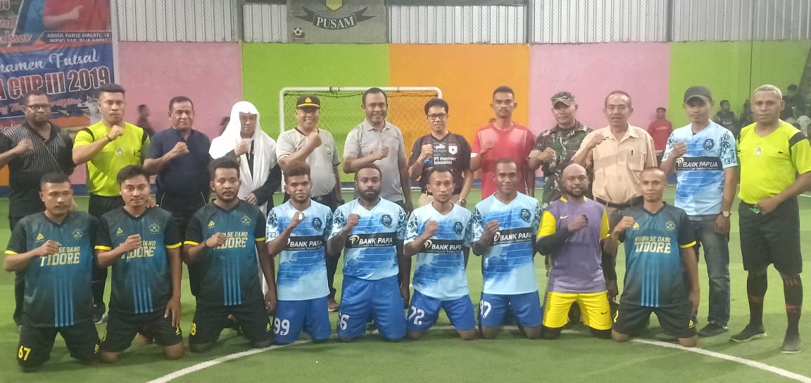 Bupati AFU Buka Turnament Futsal Raja Cup III