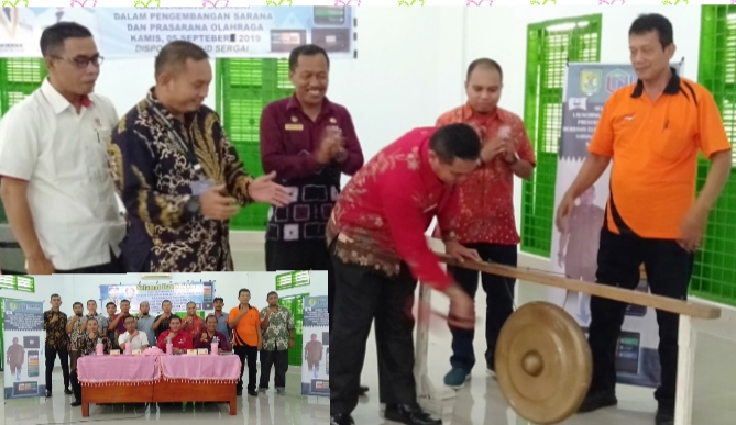 Dinas PoraParbud Sergai Launcing Aplikasi SimpasPRO Untuk Atlet