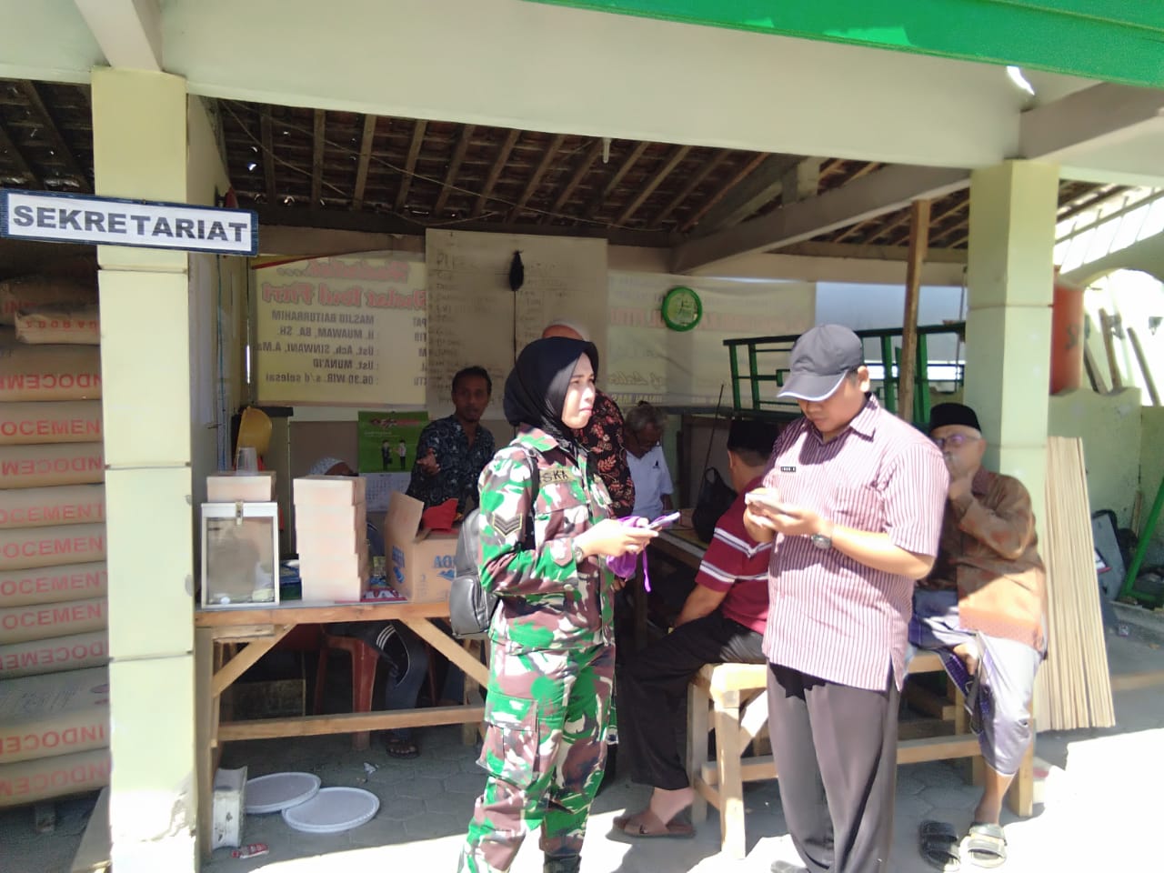 Serka (K) Iska Yuniarti, Babinsa Srikandi Pertama Kodim Banyumas