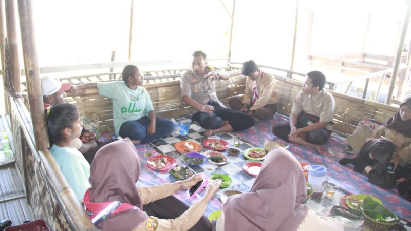 Wakapolres Ciamis Bertatap Muka Bersama Siswa Siswi Bakti Karya