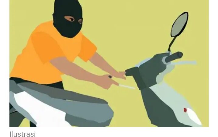 Dua Motor Beat Warga Hilang, Saat Sholat Magrib Di Masjid Rundeng
