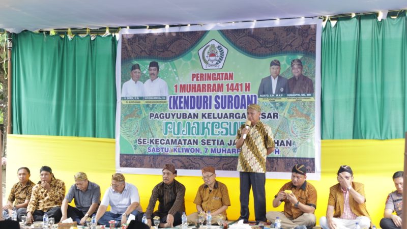 Plt Bupati Asahan Hadiri Kenduri Suroan Keluarga Pujakesuma