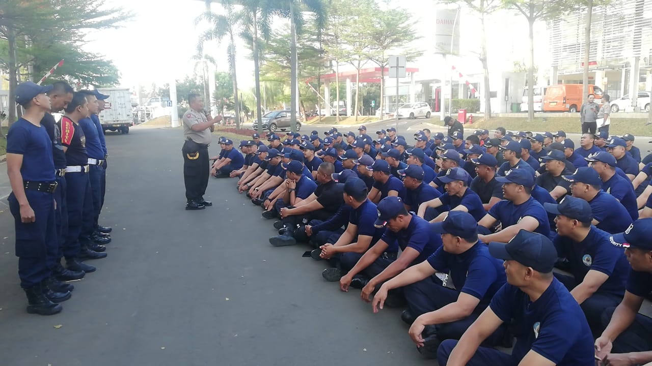 Polsek Regol dan Polrestabes Bandung Giat Pembinaan dan Penyuluhan Satpam SIGAP se-Wilayah Bandung Raya