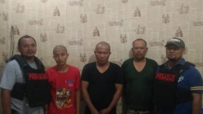 Konsumsi Sabu Paket 150, Tiga Tersangka di Ringkus Tim Pegasus Polsek Patumbak