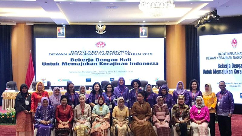 Ketua Dekranasda Siantar Hadiri Rakernas Dekranas di Jakarta