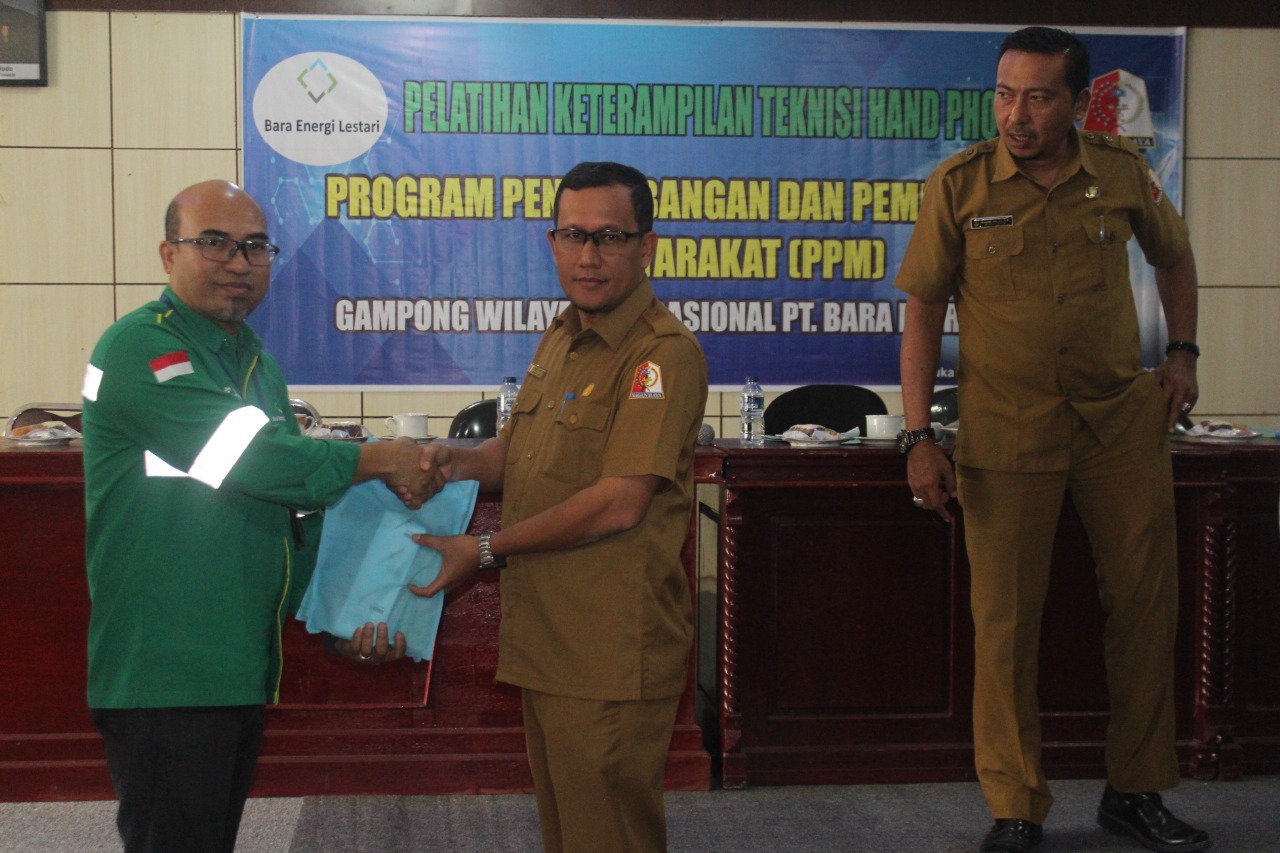 Pemkab Nagan Raya Adakan Pelatihan Teknisi HANDPHONE dalam rangka Pelaksanaan CSR PT. BEL