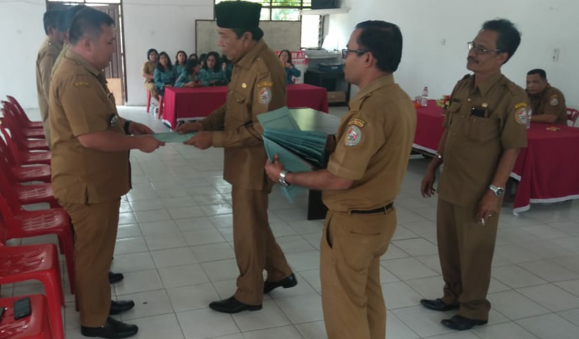 Sertijab 6 Camat Baru di Taput