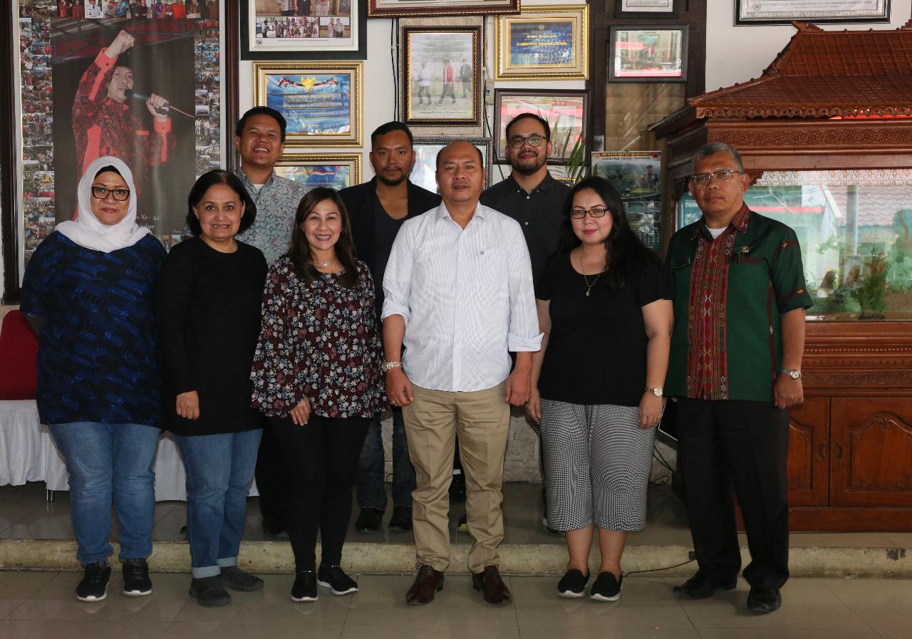 Bupati Taput Terima Audiensi Citibank-Indonesia