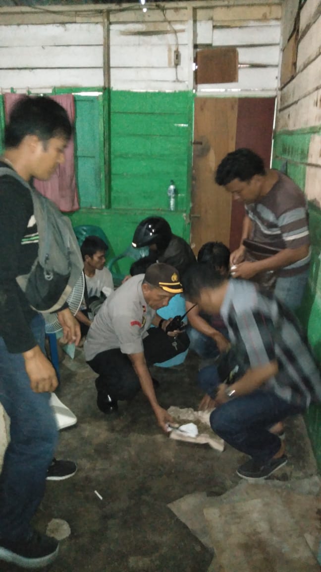 Bersama Tiga Pilar, Polsek Deli Tua Grebek Kampung Narkoba