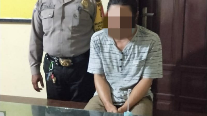 Polisi Amankan Seorang Pria Yang Memiliki Sabu