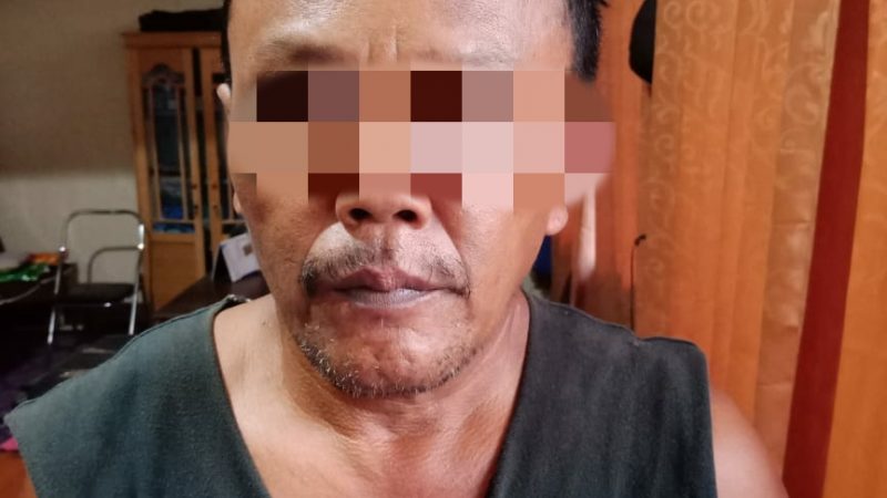 Polisi Amankan Pelaku Tindak Pidana Illegal Logging di Jalan Tening HTI PT Surya Hutani Jaya Desa Sedulang