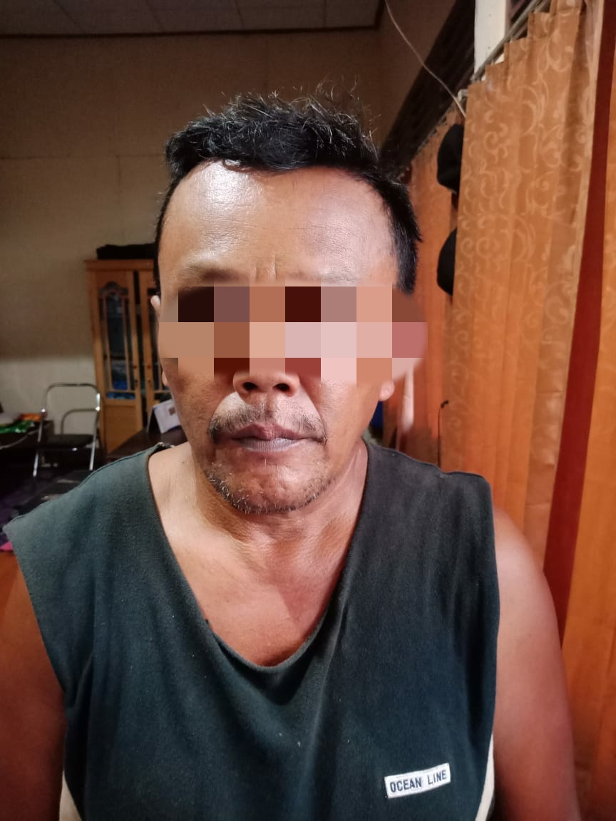 Polisi Amankan Pelaku Tindak Pidana Illegal Logging di Jalan Tening HTI PT Surya Hutani Jaya Desa Sedulang