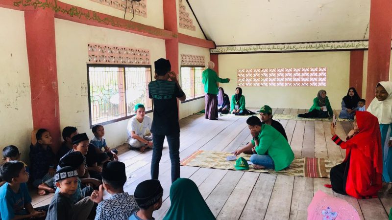 MTQ Kecamatan, KKN Kel 60 Berperan Aktif Untuk Anak Anak Desa