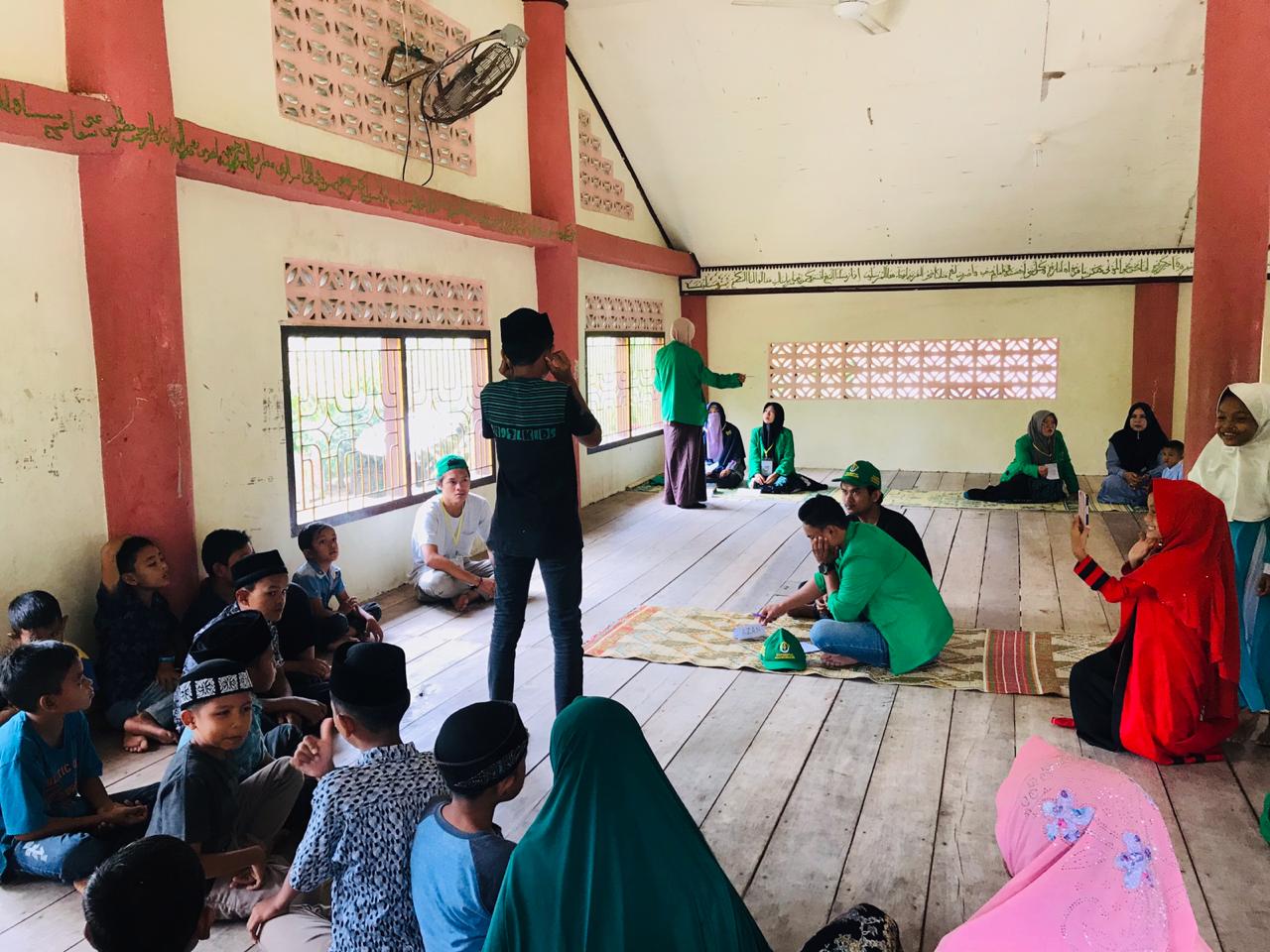 MTQ Kecamatan, KKN Kel 60 Berperan Aktif Untuk Anak Anak Desa