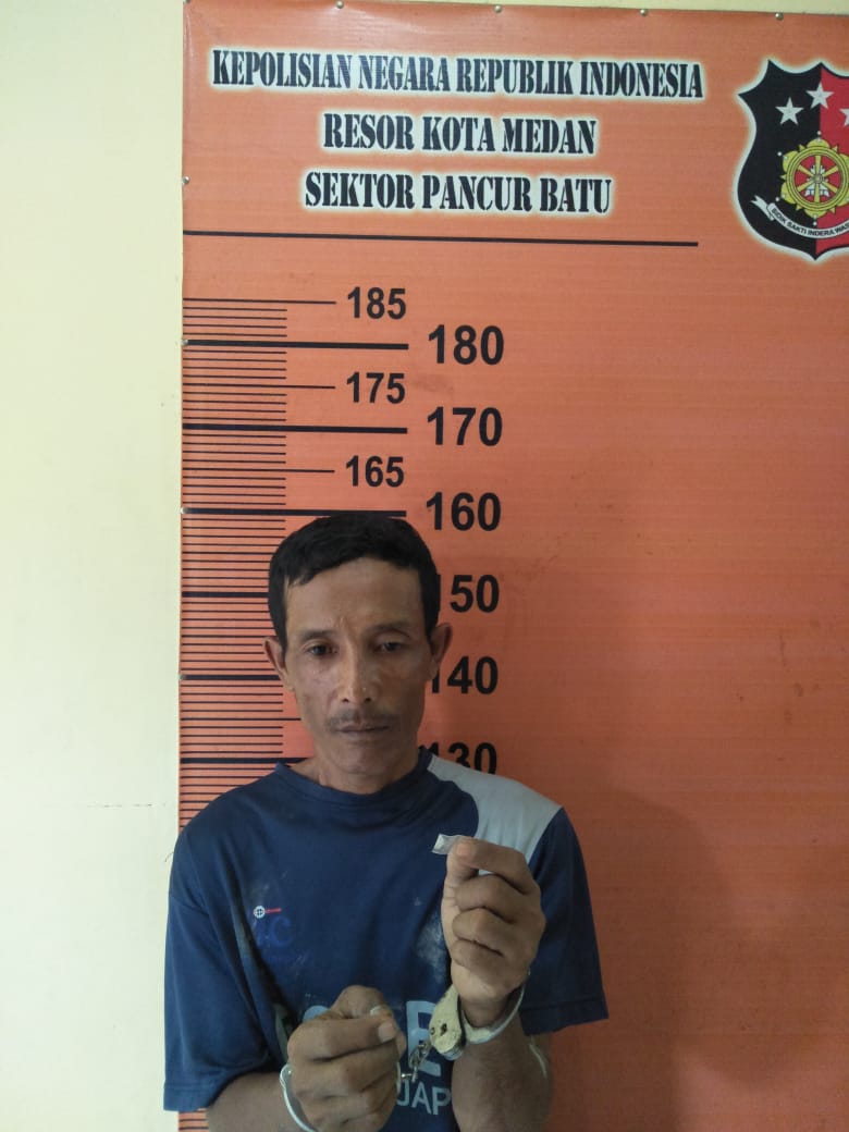 Beli Sabu-sabu di Kelambir 5, Masdaryanto Nyangkut di Polsek Pancur Batu