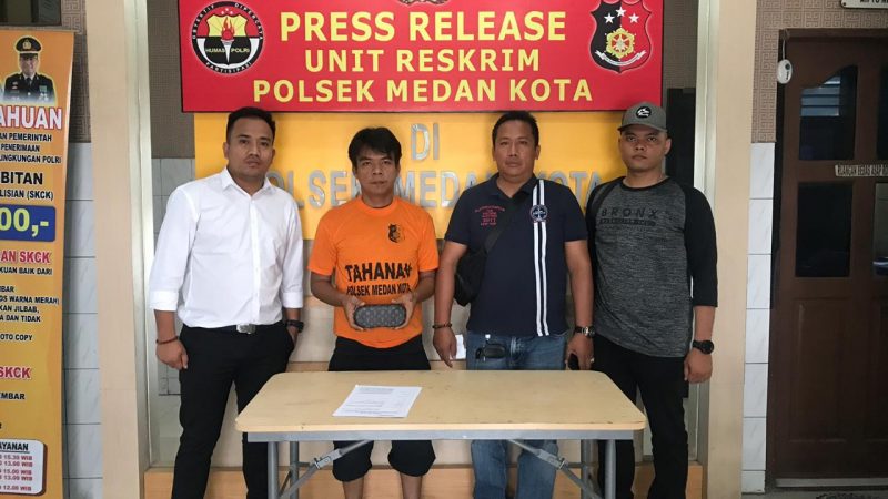 Kerab Beraksi di Wilkum Polsek Medan Kota, Pelaku Curas di Tangkap