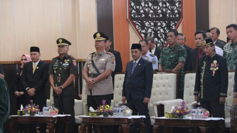 Kapolres Kukar Hadiri Pelantikan Anggota DPRD Kab.Kukar Periode 2019 – 2024