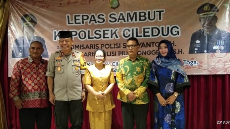 Polsek Cileduq Mengadakan Acara Lepas Sambut Kapolsek Ciledug Yang Baru