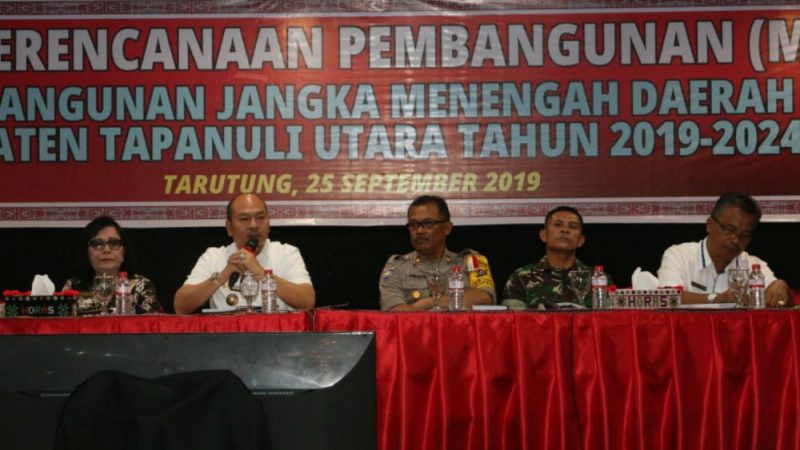 Bupati Taput Pimpin Musrembang RPJMD 2019-2024