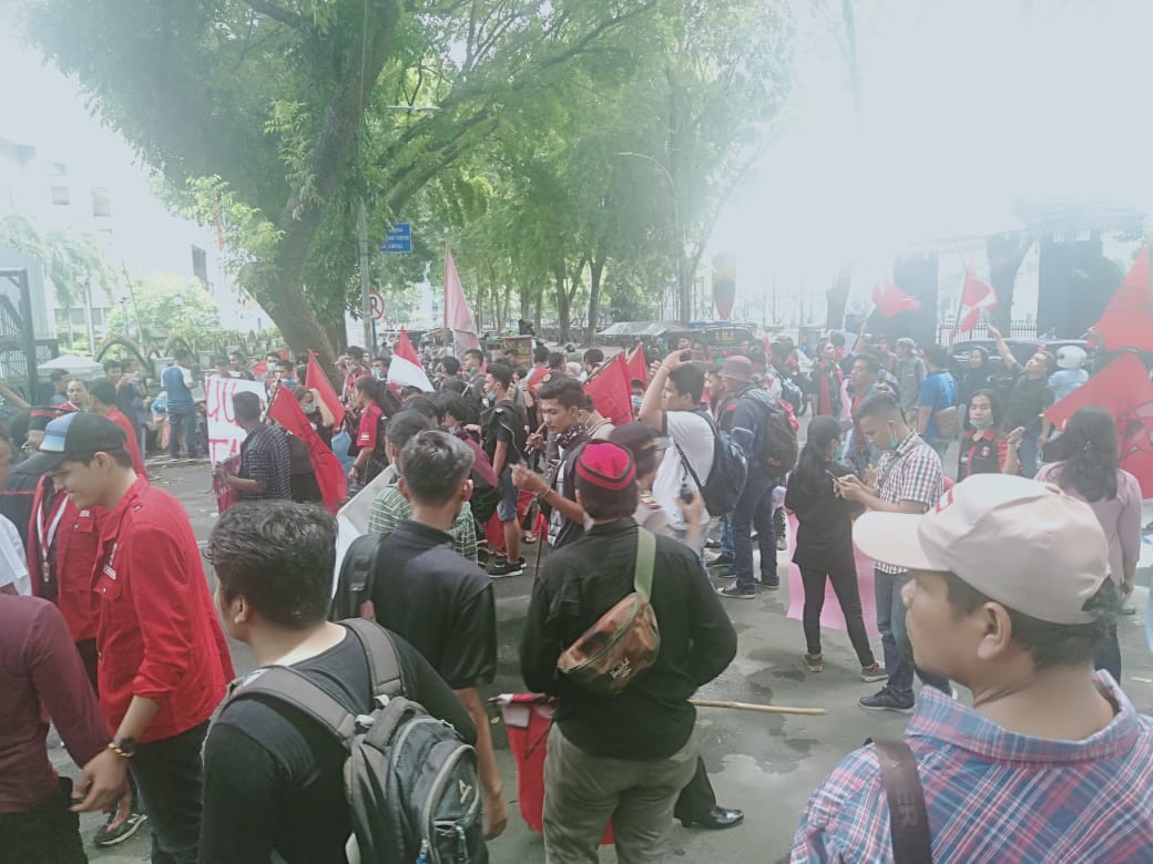 Walau Lelah, Polisi Sabhara Polrestabes Medan Solid Berjuang Jaga Kamtibmas