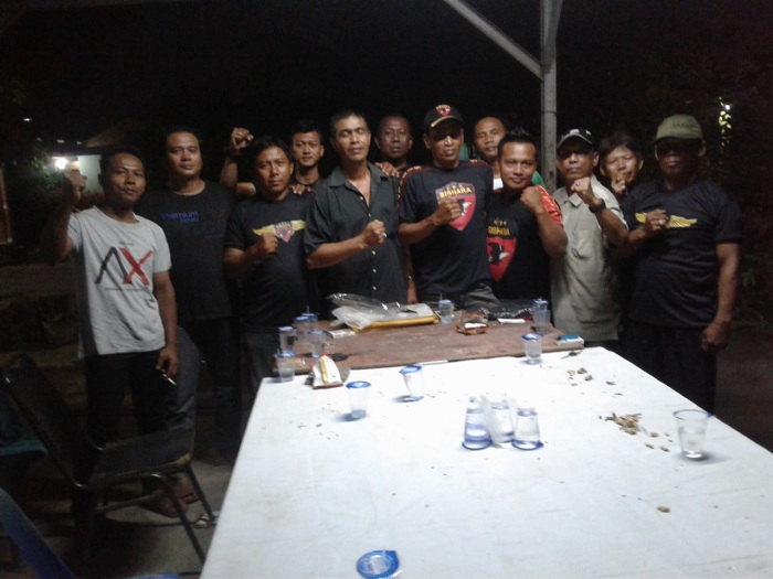 Siaga Bhayangkara Jajaran Pleton Laba Laba Merah Menggelar Rapat Konsolidasi Lembaga Organisasi di Sekretariat Medan Denai