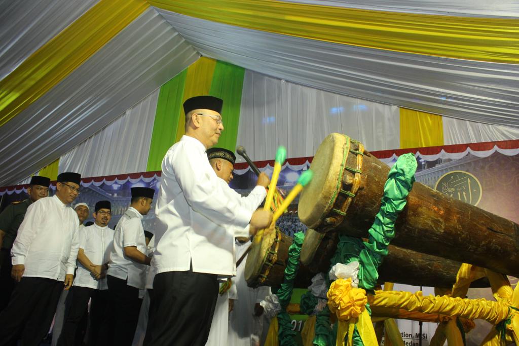 Jajaran Pemko Medan & Unsur Forkopimda TaJajaran Pemko Medan & Unsur Forkopimda Takbiran Bersama SambutIdul Adha 1440
