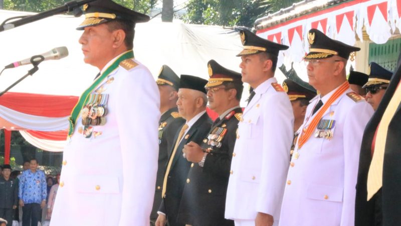 Wali Kota Hadiri Detik-Detik Proklamasi Di Lapangan Merdeka