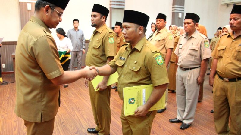 Sekda Lantik 50 Pejabat Eselon IV Pemko Medan