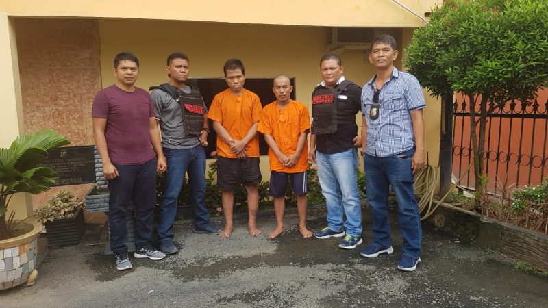 Todong Penumpang KUPJ Yang Baru Tiba ,  Wendi dan Reza di Ringkus Pegasus Polsek Patumbak