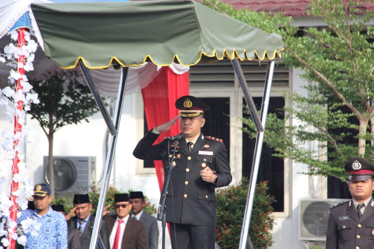 Kapolres Tapteng  Pimpin Upacara Peringatan Hari Kesaktian Pancasila