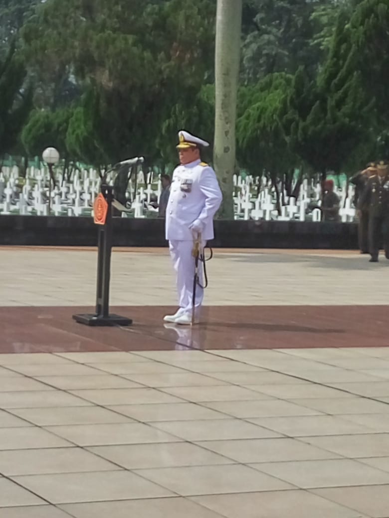 Dalam Rangka HUT Ke-74, TNI Sewilayah Medan Ziarah ke Taman Makam Pahlawan Bukit Barisan